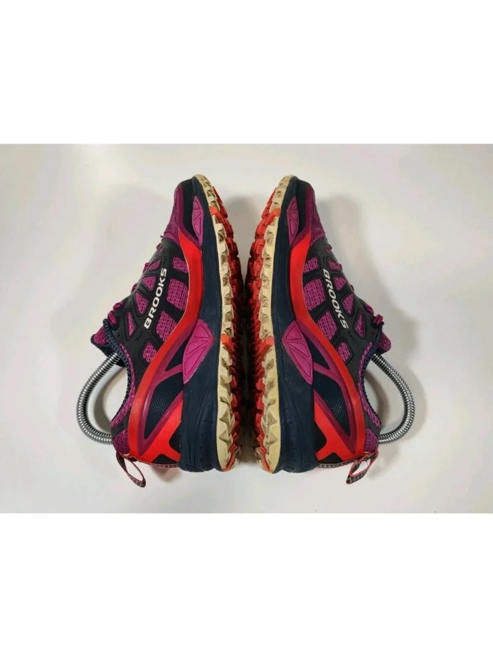 Brooks Cascadia 9 Trail Running Shoes Women’s 7 B Purple Pink 120153B872 - Picture 5 of 9